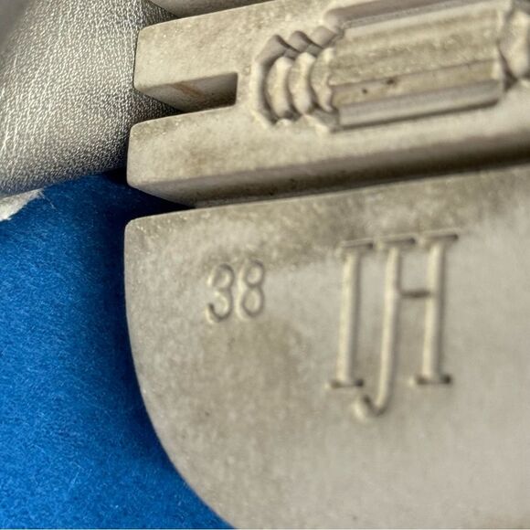 Ilse Jacobsen slip on tulips Platino Silver  Perforated Design US 7.5/ EU 38 - Picture 9 of 9